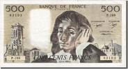 France 500 Francs Billet, 500 F 1968-1993 ''Pascal'', 1983-06-02 -