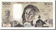 France 500 Francs Billet, 500 F 1968-1993 ''Pascal'', 1984-07-05 -