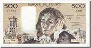 France 500 Francs Billet, 500 F 1968-1993 ''Pascal'', 1989-03-02 -