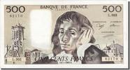 France 500 Francs Billet, 500 F 1968-1993 ''Pascal'', 1989-07-06 -