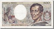 France 200 Francs Billet, 200 F 1981-1994 ''Montesquieu'' -