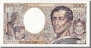 France 200 Francs Billet, 200 F 1981-1994 ''Montesquieu'' -