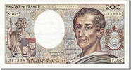 France 200 Francs Billet, 200 F 1981-1994 ''Montesquieu'' -