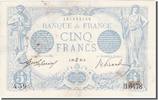France 5 Francs Billet, 5 F 1912-1917 ''Bleu'', 1915-06-29 -
