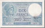 France 10 Francs Billet, 10 F 1916-1942 ''Minerve'', 1918-07-20 -