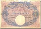 France 50 Francs 50 Francs Bleu et rose type 1889 -