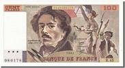 France 100 Francs Billet, 100 F 1978-1995 ''Delacroix'' -