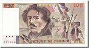 France 100 Francs Billet, 100 F 1978-1995 ''Delacroix'' -