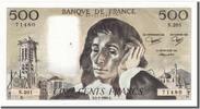 France 500 Francs Billet, 500 F 1968-1993 ''Pascal'', 1984-01-05 -