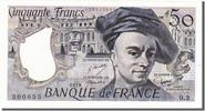 France 50 Francs Billet, 50 F 1976-1992 ''Quentin de La Tour'' -