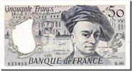 France 50 Francs Billet, 50 F 1976-1992 ''Quentin de La Tour'' -