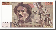 France 100 Francs Billet, 100 F 1978-1995 ''Delacroix'' -