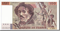 France 100 Francs Billet, 100 F 1978-1995 ''Delacroix'' -