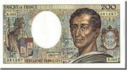 France 200 Francs Billet, 200 F 1981-1994 ''Montesquieu'' -