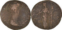 As Monnaie, Diva Faustina I, Après 141 AD, Rome, Bronze, RIC:1169 -