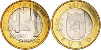 Finlande 5 Euro Satakunta, Sammallahdenkmäki, Bimétallique -