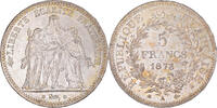 France 5 Francs Monnaie, Hercule, Paris, Argent, Gadoury:745.a -