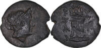 Bronze Æ Monnaie, Mysie, 3ème siècle AV JC, Cyzique, Surfrappe, Bronze -