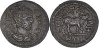 Hemiassarion Monnaie, Lydie, Caracalla, Thyateira, Très rare -