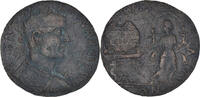 Bronze Æ Monnaie, Lydie, Valérien I, Tripolis, Extrêmement rare -