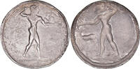 Statère Bruttium, Kaulonia, Argent, NGC -