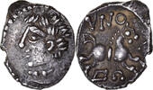 Denier DOVBNO Monnaie, Éduens, Ier siècle AV JC, Pedigree, Argent -