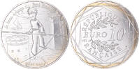 France 10 Euro Le beau voyage du Petit Prince, Paris, Argent -