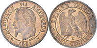 France 2 Centimes Monnaie, Napoleon III, Napoléon III, Bordeaux -