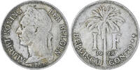 Congo belge Franc Monnaie, Cupro-nickel, KM:21 -
