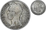 Congo belge 50 Centimes Monnaie, Cupro-nickel, KM:23 -