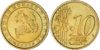 Monaco 10 Euro Cent Rainier III, Paris, Laiton, KM:170 -