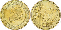 Monaco 50 Euro Cent Rainier III, Paris, Laiton, KM:172 -