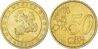Monaco 50 Euro Cent Rainier III, Paris, Laiton, KM:172 -