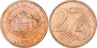 Monaco 2 Euro Cent Rainier III, Paris, Cuivre plaqué acier -
