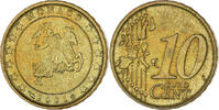 Monaco 10 Euro Cent Rainier III, Paris, Laiton, Gadoury:MC175 -