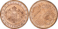 Monaco 2 Euro Cent Rainier III, Paris, Cuivre plaqué acier -