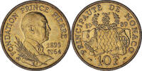 Monaco 10 Francs 1989 Not Applicable Rainier III, Nickel-Aluminum-Bronze... 15,95 EUR  + 4,95 EUR frais d'envoi
