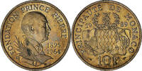 Monaco 10 Francs Rainier III, Nickel-Aluminum-Bronze, Gadoury:MC -