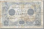 France 5 Francs Billet, 5 F 1912-1917 ''Bleu'', 1916-09-18 -