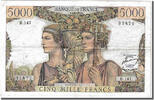 France 5000 Francs Billet, 5 000 F 1949-1957 ''Terre et Mer'' -
