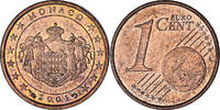 Monaco Euro Cent Rainier III, Paris, Cuivre plaqué acier -