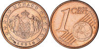 Monaco Euro Cent Rainier III, Paris, Cuivre plaqué acier -