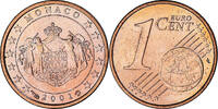 Monaco Euro Cent Rainier III, Paris, Cuivre plaqué acier -