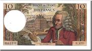 France 10 Francs Billet, 10 F 1963-1973 ''Voltaire'', 1967-12-07 -
