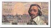 France 1000 Francs Billet, 1 000 F 1953-1957 ''Richelieu'', 1956-04-05 -