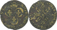 France betaalpenning Henri II, Chambre des Comptes du Roi, Laiton -