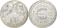 France 10 Euro Midi-Pyrénées, Paris, Argent, Gadoury:EU514 -