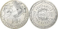 France 10 Euro 2012 (a) Poitou-Charentes, Paris, Argent, Gadoury:EU514 FDC
