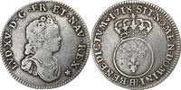 France 12 Sols, 1/10 ECU Louis XV, 1/10 Écu Vertugadin, Strasbourg -