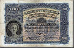 Suisse 100 Franken Billet, 1938-08-31 -